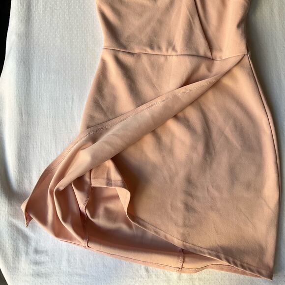 Sarah La Women’s Sleeveless Knee-length Dress size M but fit like S,Peach Orange - Picture 6 of 10